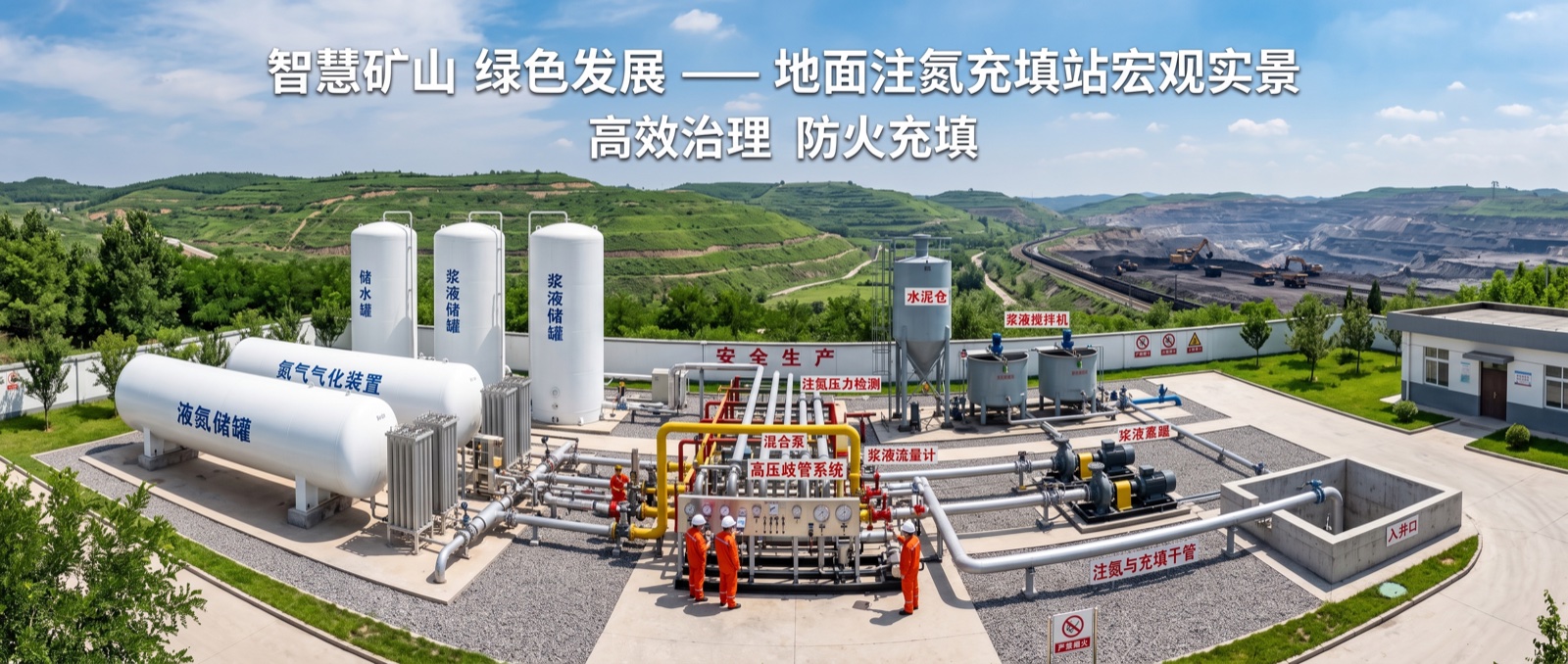 废弃采空区及采区废弃巷道高压嗣后注浆充填封闭防灭火工程实践