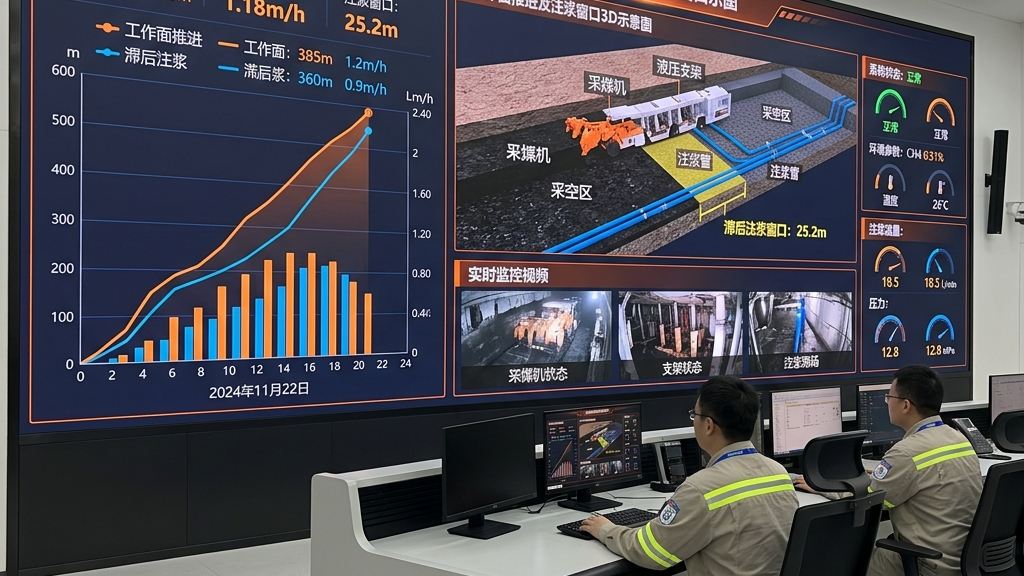采空区残余变形与充填时机窗口的量化判定方法