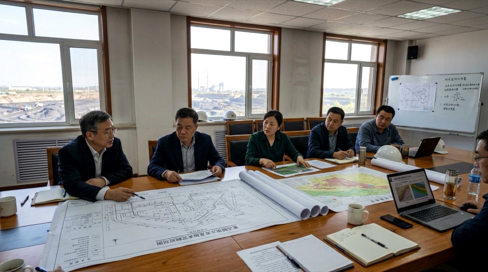 矿总工程师与热能制冷通风设计院专家组联合会审深井热害治理温湿度达标与蓄冰调峰投资运行方案