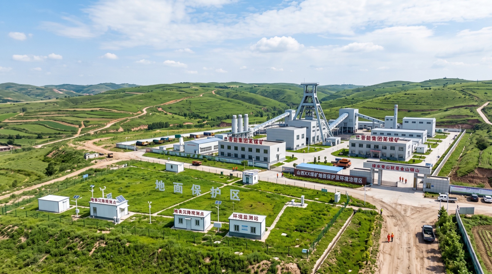 特厚煤层综放开采覆岩离层注浆减沉与地表建构筑物保护