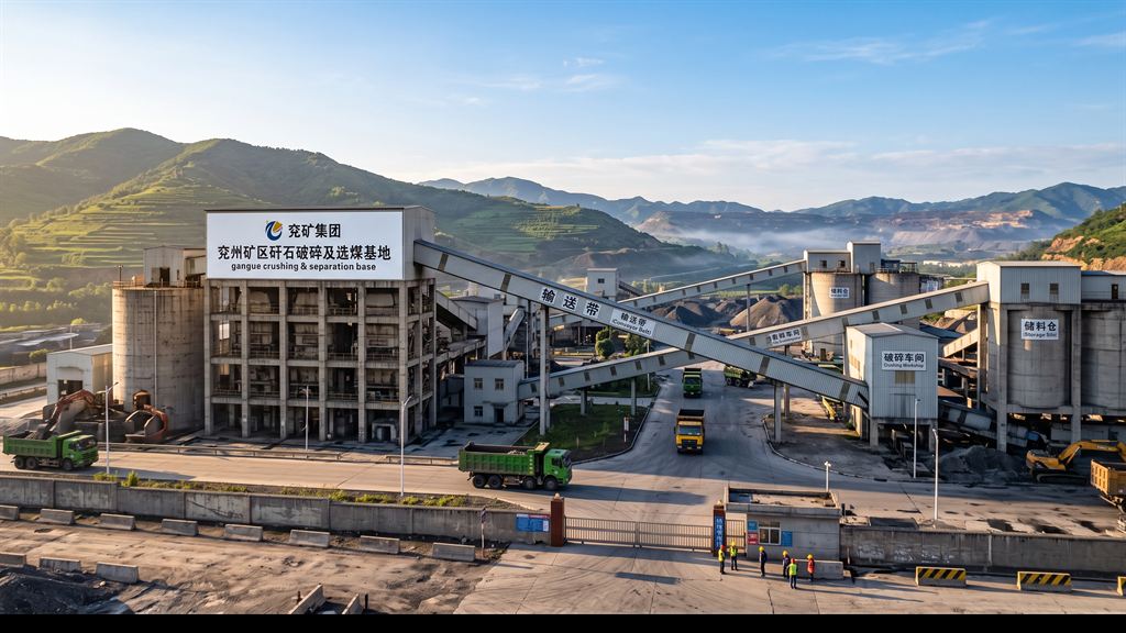 矸石破碎站工艺设计：颚式+球磨两段破碎的参数优化
