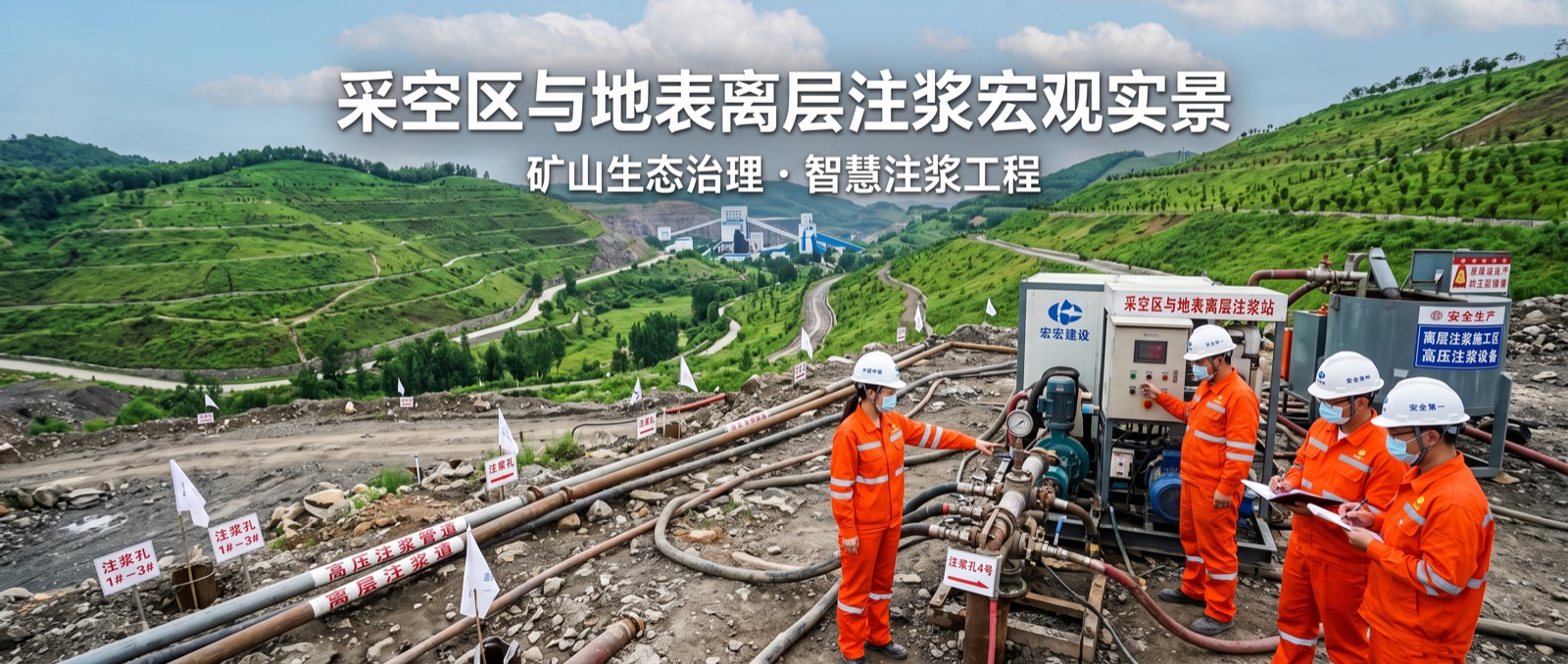 采空区离层发育区高压注浆堵水与隔水重构工程实践