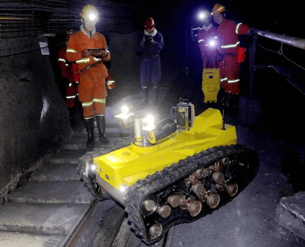 煤矿巡检机器人