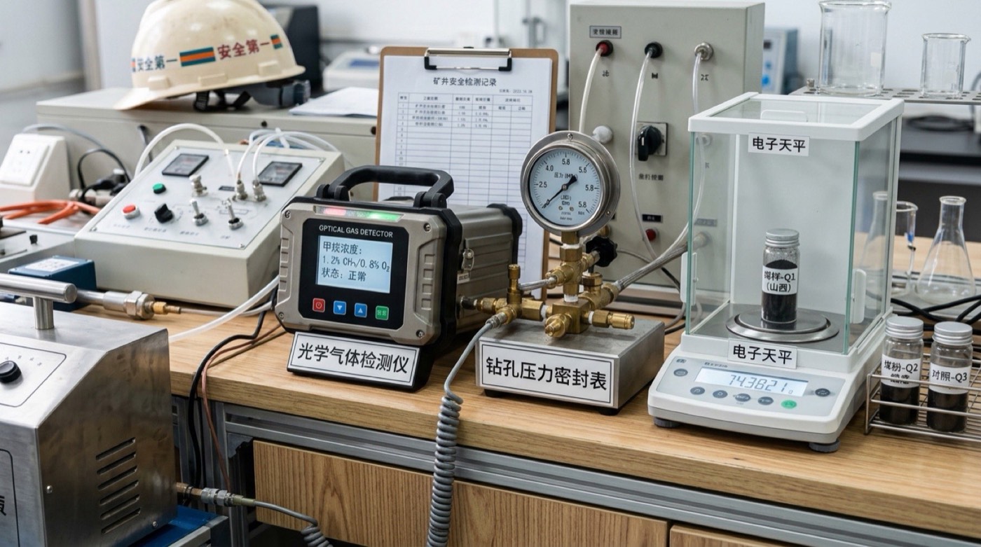 液体CO2高压充装致裂管、能量释放剪切破裂片与智能点火控制仪特写
