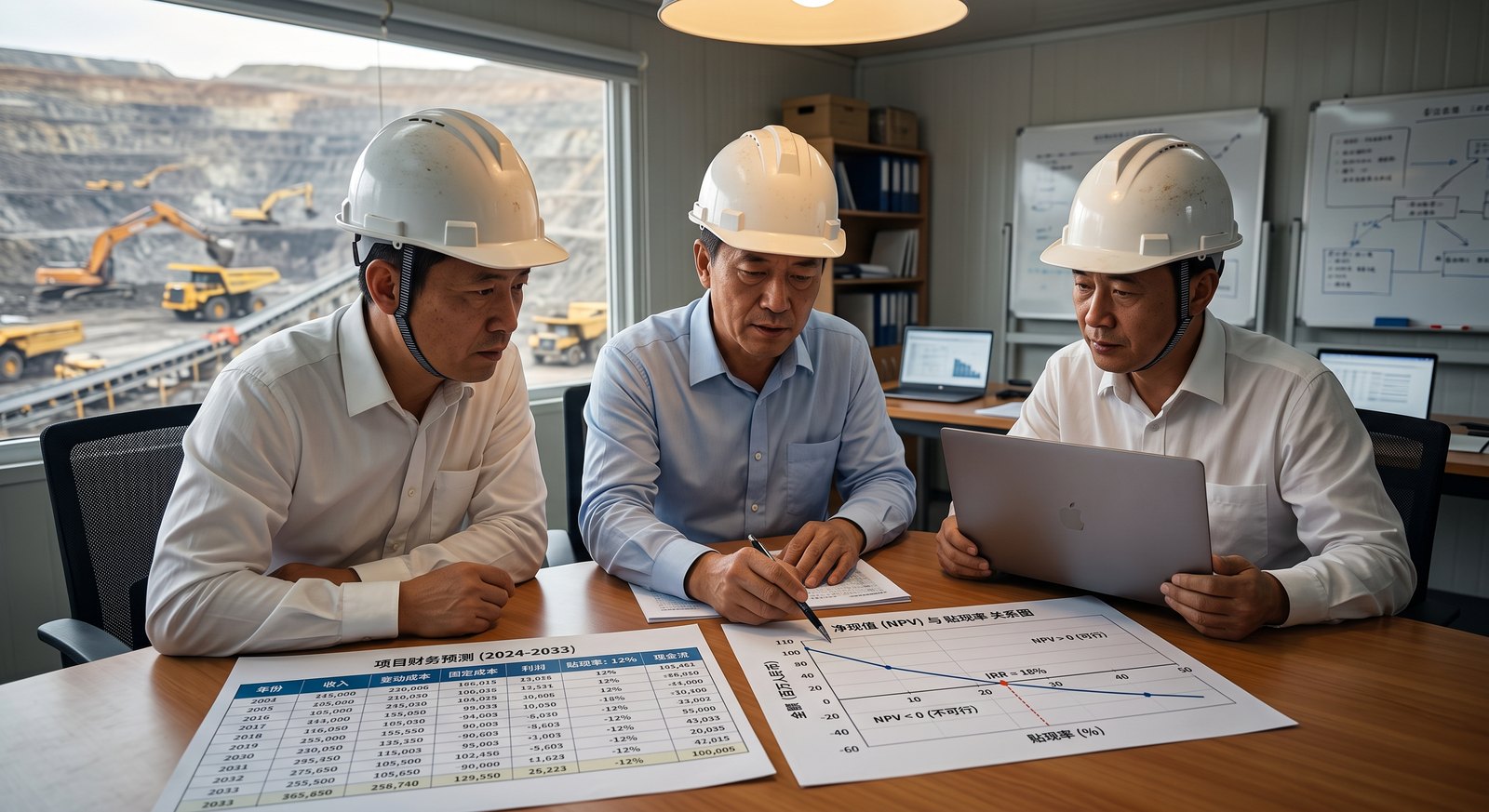 综采队干部与智能化矿井总工程师会审超大采高工作面推进效率与支架完好率