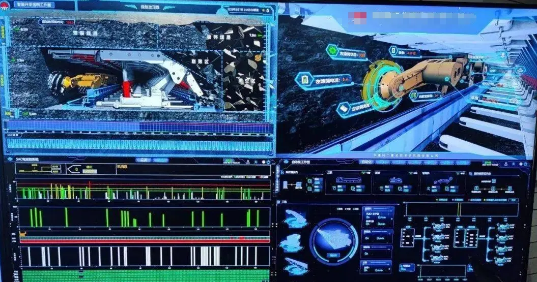 智能开采控制中心