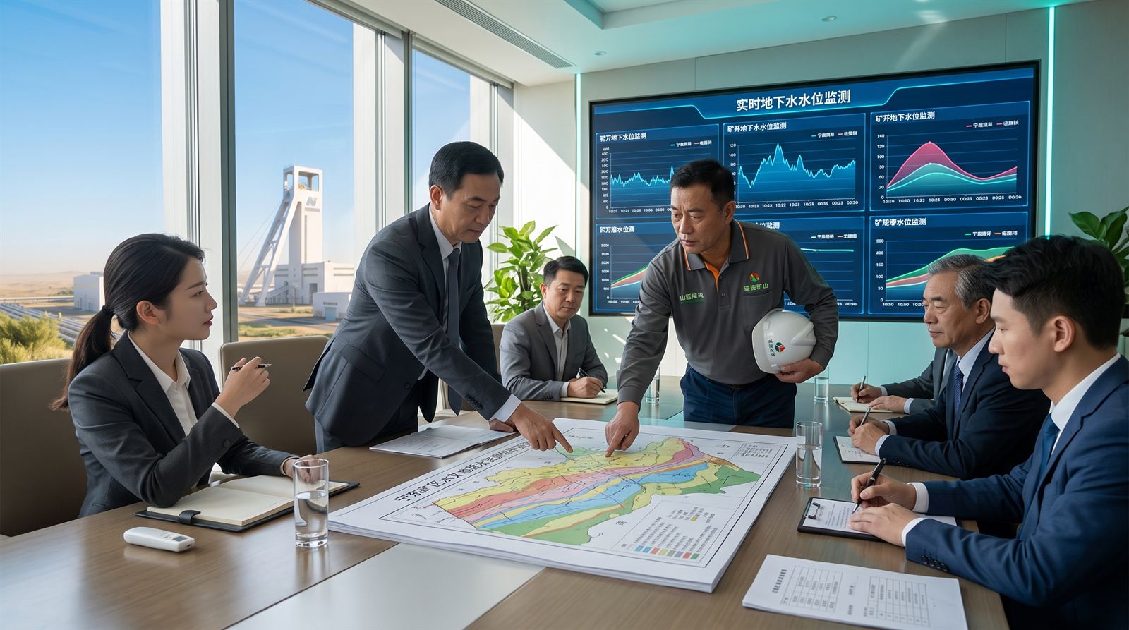 宁东水文地质与绿色保水方案审查论证会