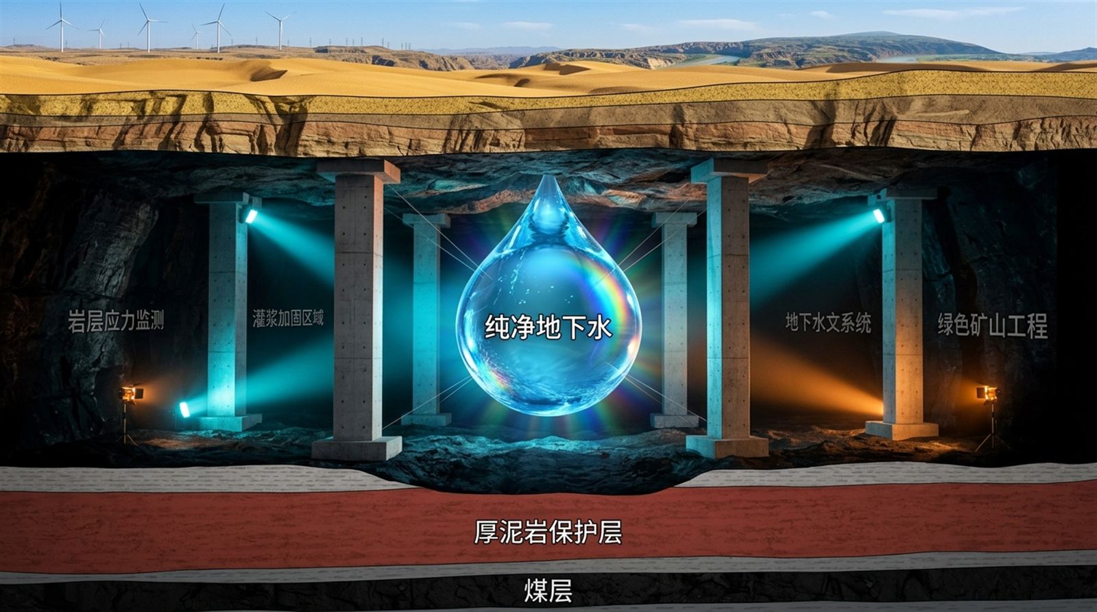 陕北煤矿保水开采与地表减沉：为什么充填与隔离注浆是未来发展的“双保险”？