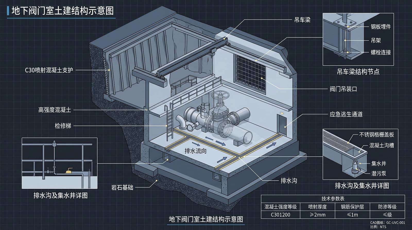 高抽巷高位定向长钻孔钻进施工与穿层钻孔瓦斯浓度-负压-流量在线多参数联合监测作业现场