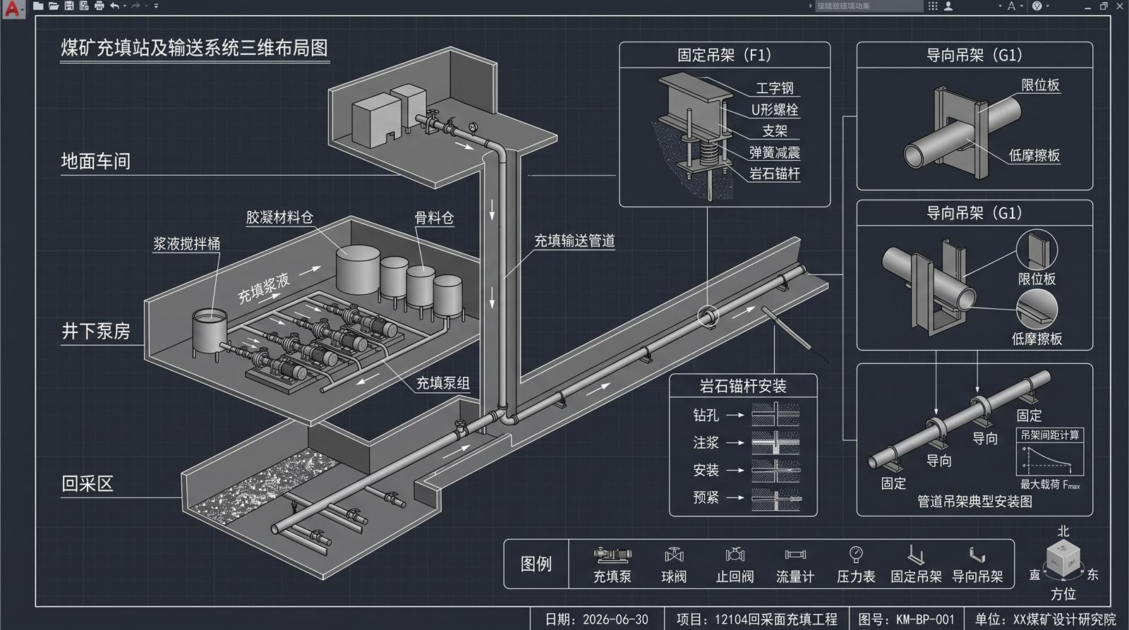 泵房施工图设计图纸