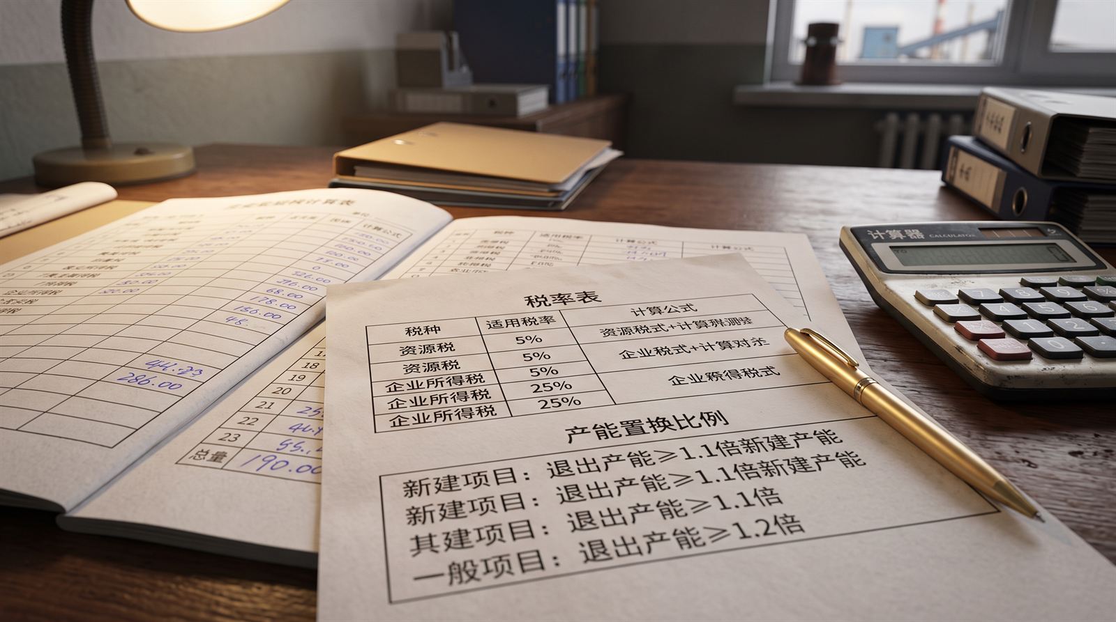 财务账簿与退税申报单
