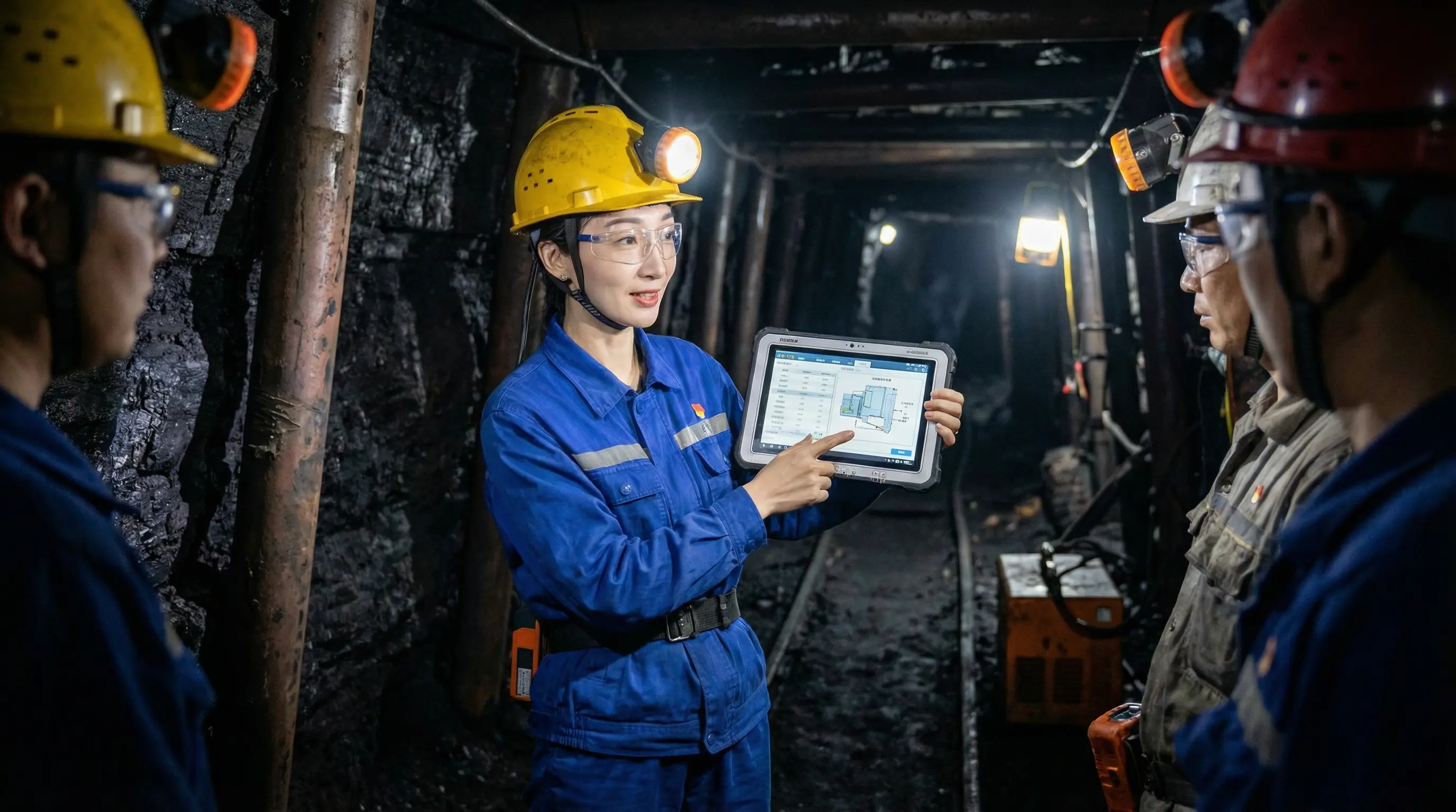 张老师井下工作