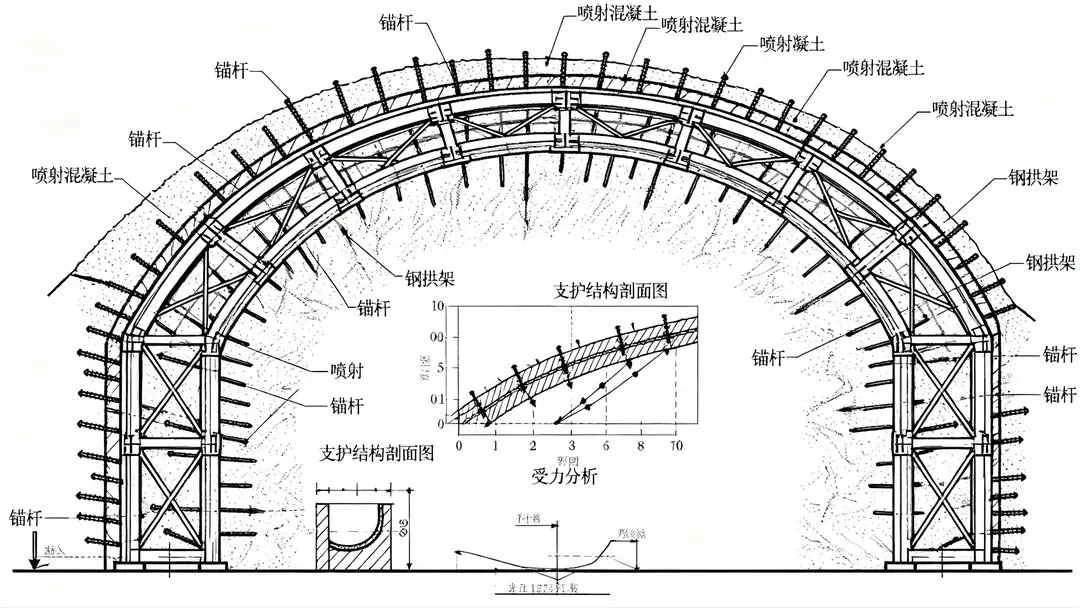 石岩沟煤矿围岩地质力学参数测定与稳定性评价