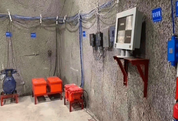永久避难硐室设备展示